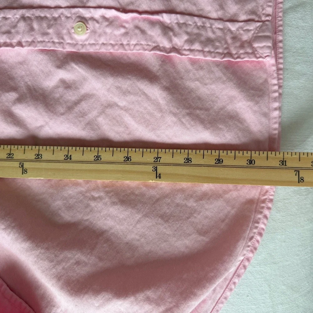 Polo Ralph Lauren XL Pink Oxford Button Down Shirt Classic‎ Fit Long Sleeve